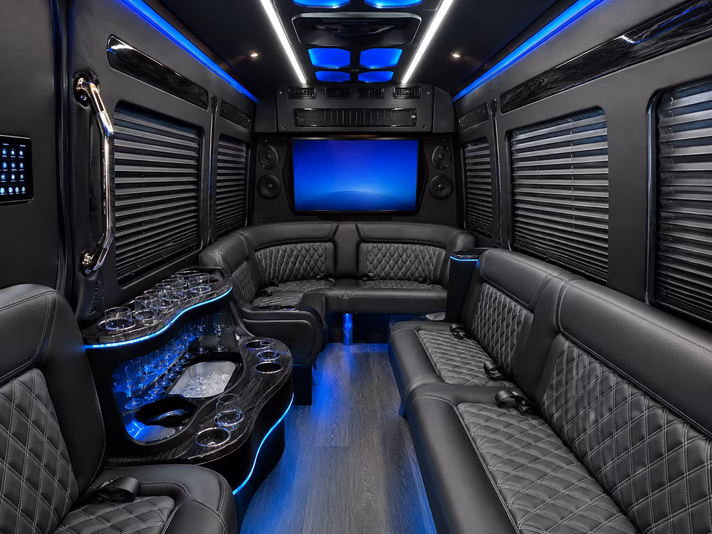 bus rental options for los angeles trips
