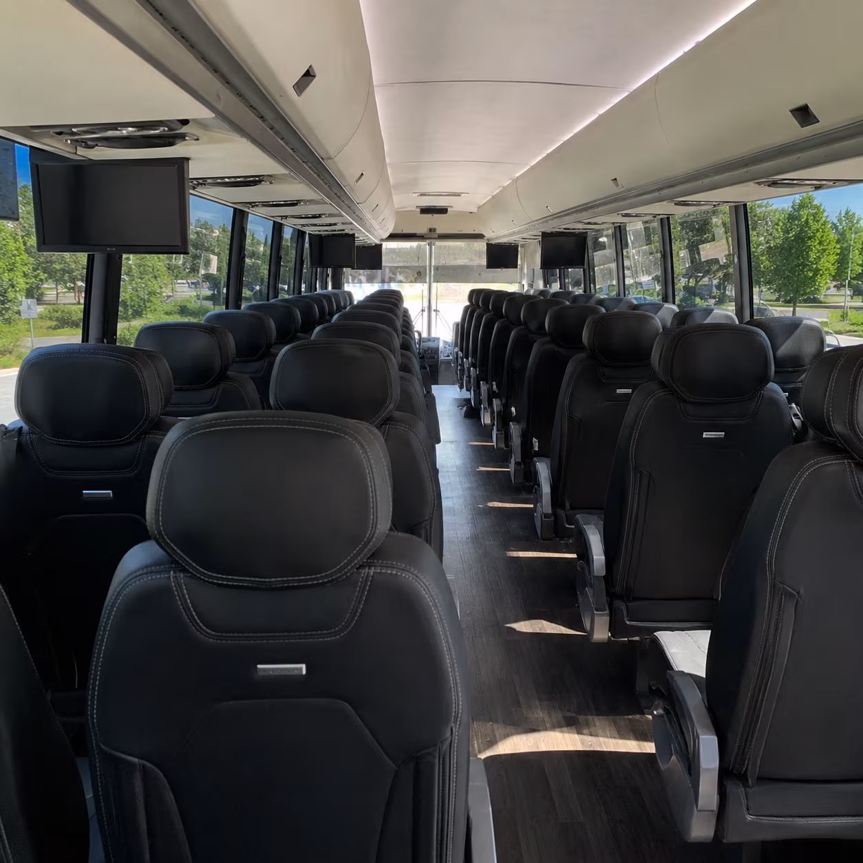 los angeles bus rental service area