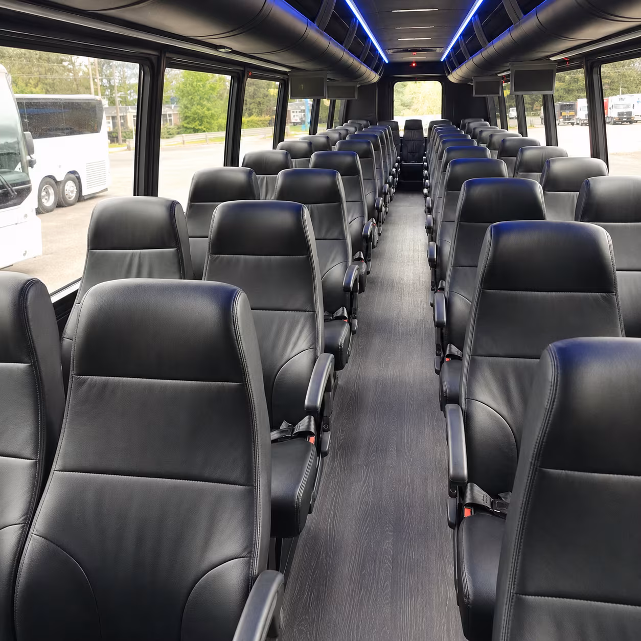 los angeles hospital and campus shuttle bus rentals