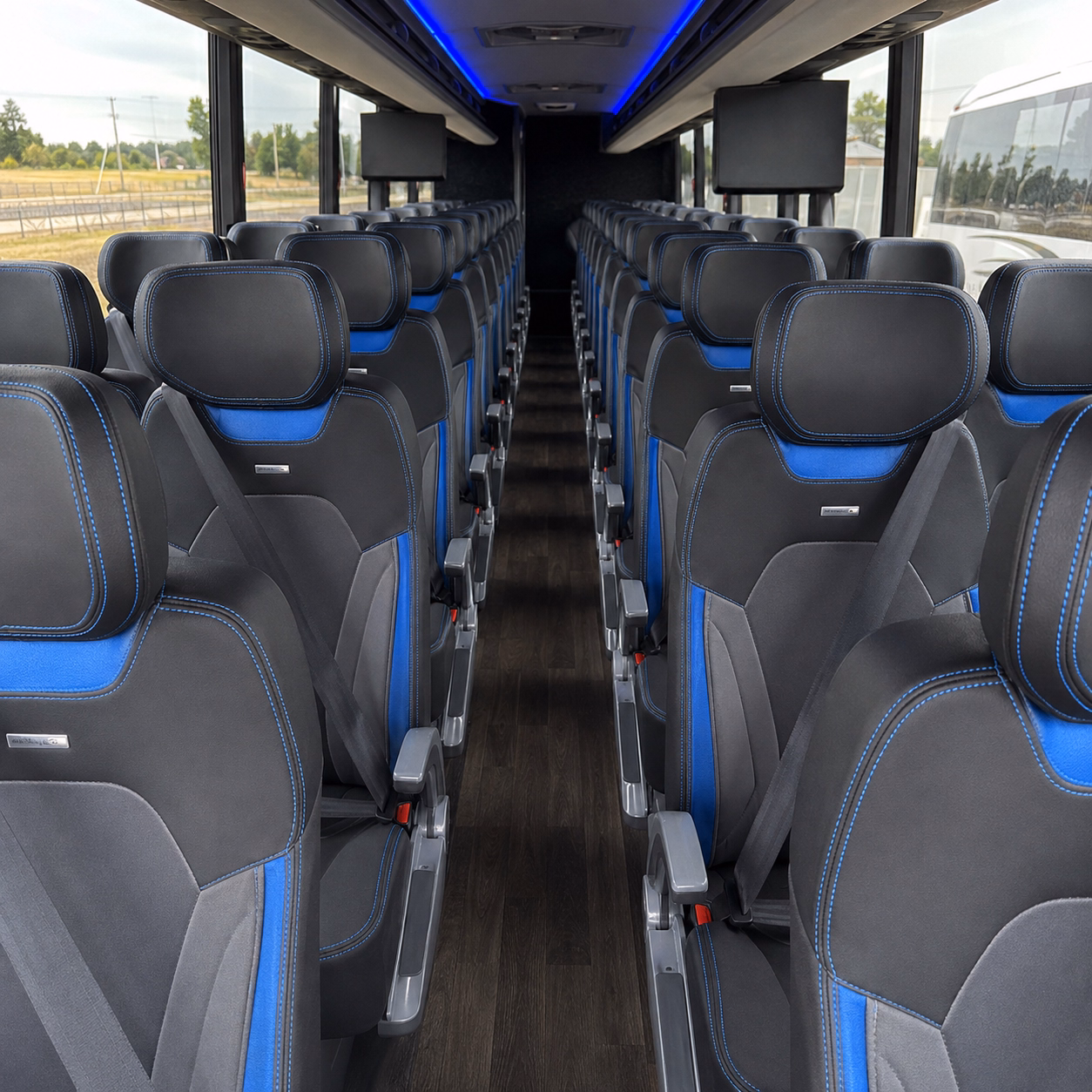 private charter buses for layovers in los angeles