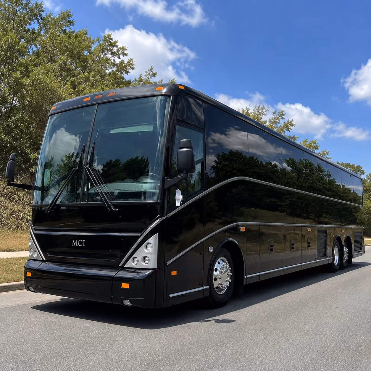 student athlete band and academic competition charter buses